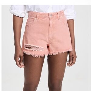 Rolla’s Dusters High Waisted Shorts In Layla Peony Wash